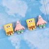 Resin accessories SpongeBob SquarePants Patrick Star diy cream glue phone case patch Crocs accessory hair accessory materials Specification image